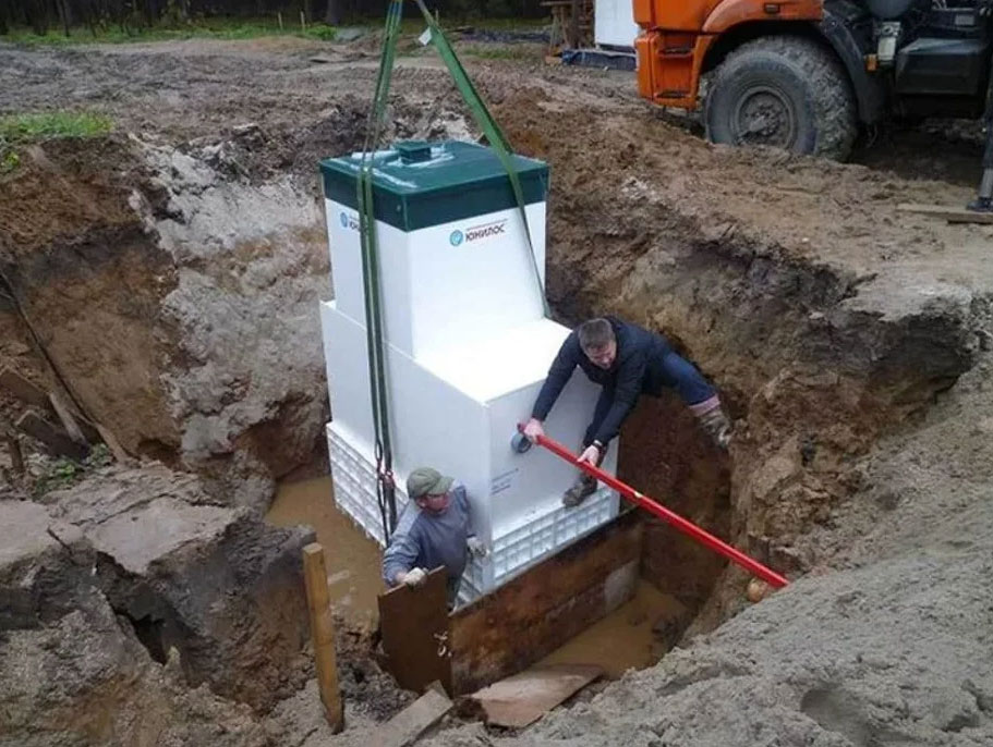 Шеф-монтаж септика в Металлострое
